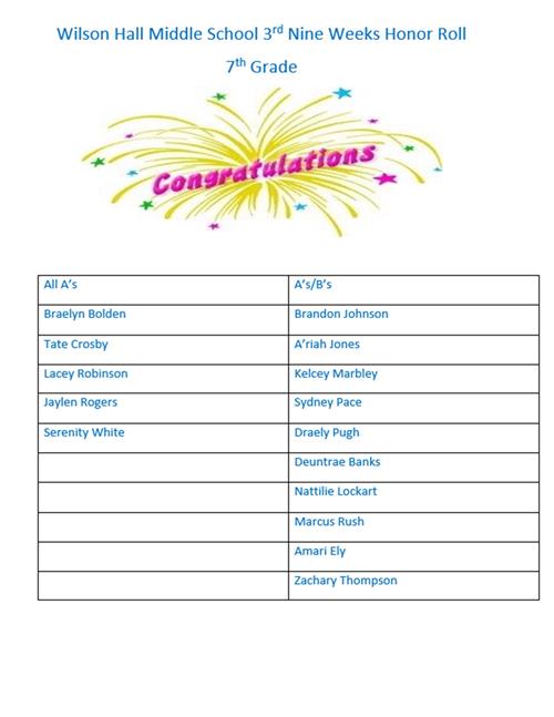honor roll